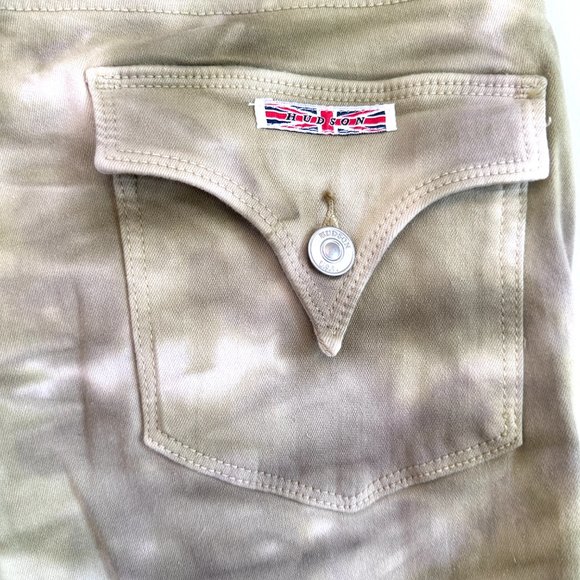 Hudson NWT Sage Fatigue Tie-Dye Collin High-Rise Skinny Jeans Women's 27… - Picture 11 of 14